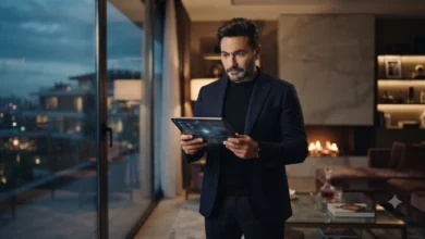 تامر حسنى يواجه تحديات المنازل الذكية
