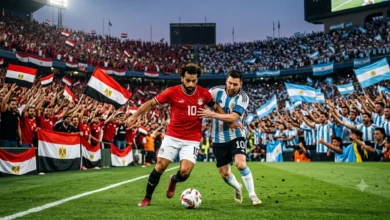 صراع الجبابرة مصر والارجنتين فى كأس العالم
