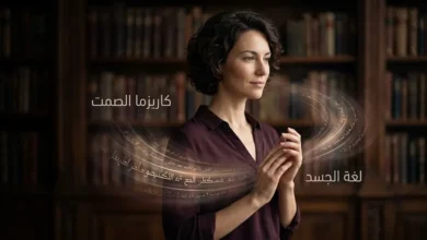 كاريزما الصمت: الجسد يتحدث أقوى من الكلمات.