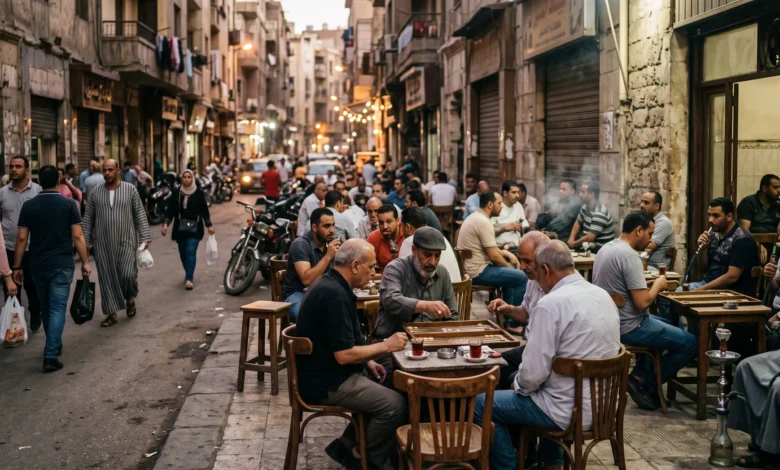 المقاهى فى مصر