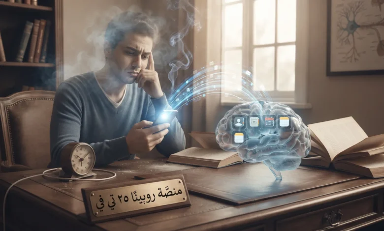 إجهاد الدماغ الرقمي: الثمن الخفي لاعتمادنا على الشاشات