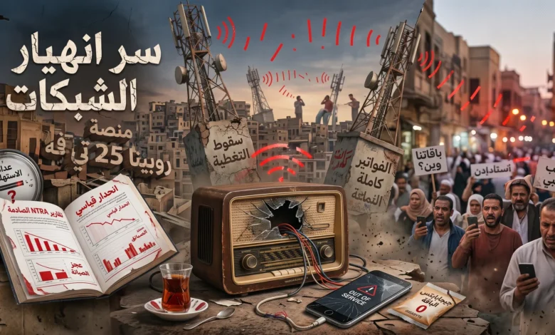 سر انهيار شبكات المحمول