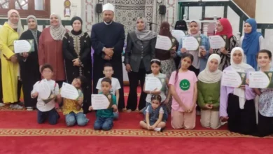 الاوقاف واول مسجد بالروبوت